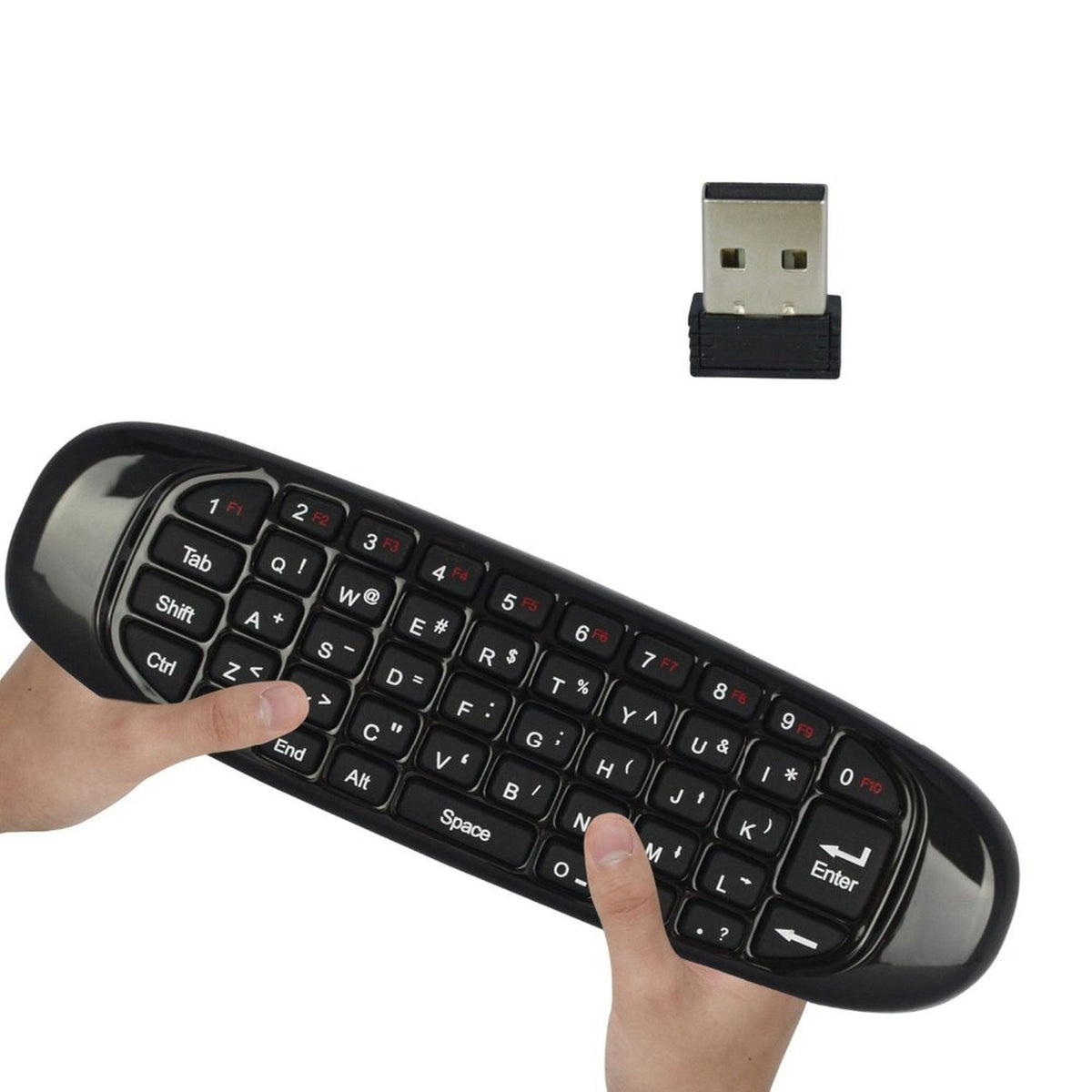 Air Mouse Remote Control, Wireless Keyboard For PC, TV, Android Box. 2 ...