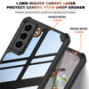 Clear Back Phone Case For SAMSUNG With Black Frame