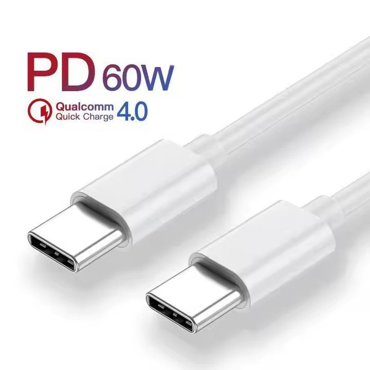 view of the two USB C plus at each end of the cable