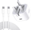 35W USB C Charger For SAMSUNG S24 S23 A55 A35 A15 and iPhone 16 Series Fast Charge With Foldable Pins