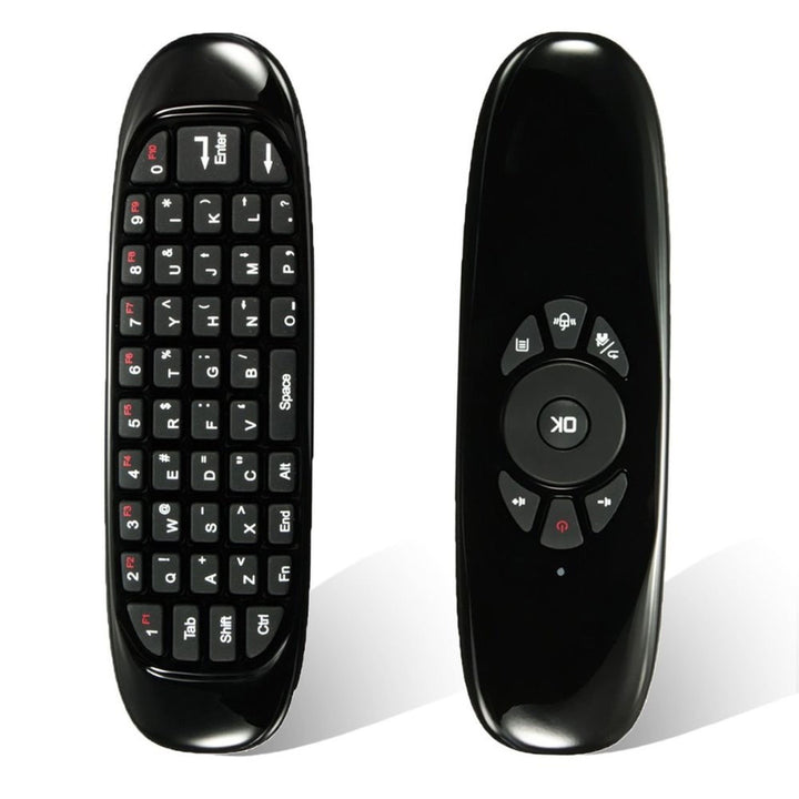 2.4GHz Wireless Air Mouse & Keyboard Remote Control - Gyro Mouse for Android TV Box, PC, Smart TV