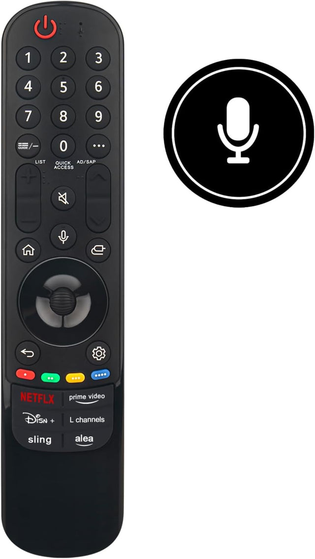 LG Magic Remote Control Replacement for LG Smart TV (MR24GA / AKB76045002)