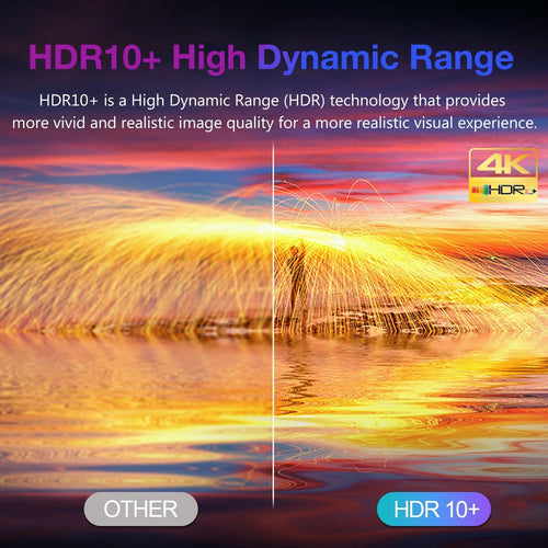 HDR provides a more clear and realistic viewing experience