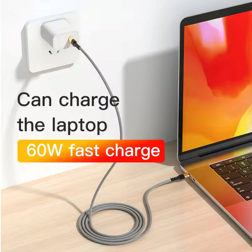 Premium 60W USB-C to USB-C Gold-Plated PD Fast Charging Cable | MM Trade