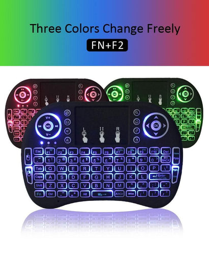 Android Remote Keyboard Mini Wireless Keyboard Remote Control For Android Box, Smart TV or PC ...