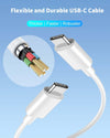 35W USB C Charger For SAMSUNG S24 S23 A55 A35 A15 and iPhone 16 Series Fast Charge With Foldable Pins