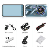 DashCam PRO FULL HD 1080P with Front & Rear Camera For Car