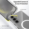 Samsung Galaxy S24 MagSafe Case – Crystal Clear, Military-Grade Shockproof & Anti-Yellowing Cover