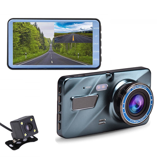 DashCam PRO + FREE SD Card FULL HD with Front & Rear Camera For Car