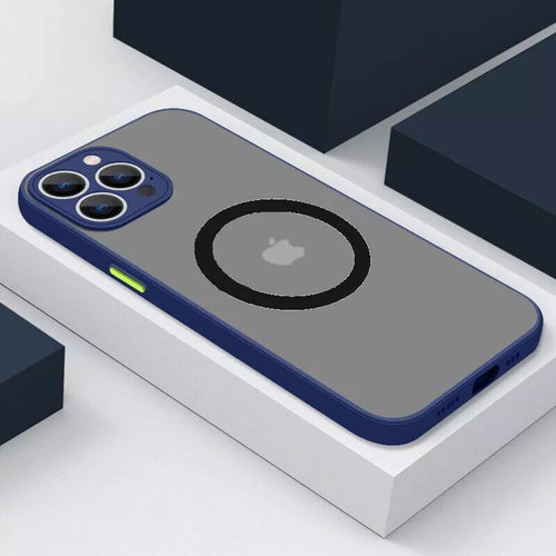 Magsafe Phone Case For Apple iPhone 15 14 13 12 11 XR 7 8 Pro Max Matte finish With Mag safe