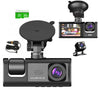 Dash Cam + FREE SD Card HD 1080P 3in1 Camera Easy Installation Car Camera