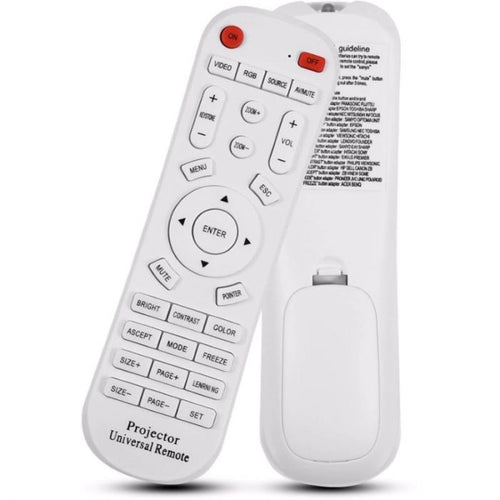Universal Remote Control FOR PROJECTOR White Philips Sony Panasonic Toshiba and more