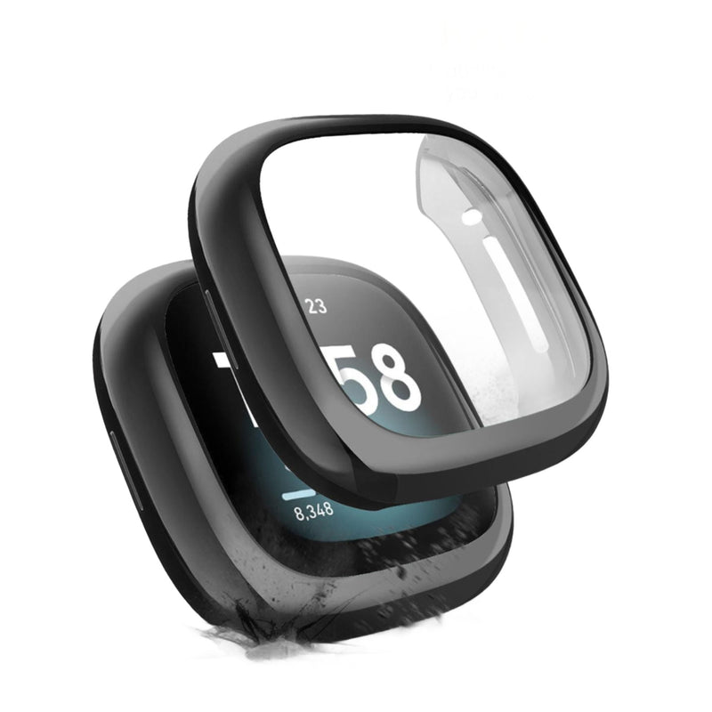 Paquete de 2 bandas elásticas compatibles con Fitbit Versa 3 correa / Fitbit Sense Bands