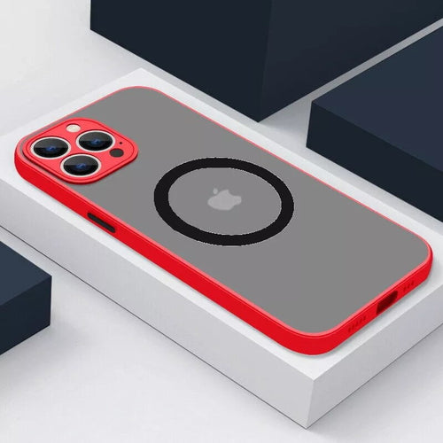 Magsafe Phone Case For Apple iPhone 15 14 13 12 11 XR 7 8 Pro Max Matte finish With Mag safe