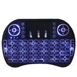 Mini Wireless Keyboard Remote Control For Android Box, Smart TV or PC. With Touchpad and backlit keyboard