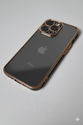 Gold Frame Shockproof Case for iPhone 13 12 11 Pro Max | Scratch and Drop Resistant Cover