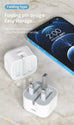 IRISH STOCK - 20W FAST CHARGING Wall PLUG CHARGER with FOLDABLE Pins + 1m Cable 8pin